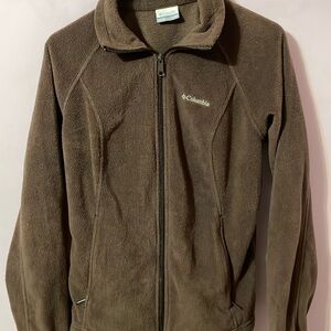 Columbia fleece zip up jacket